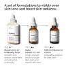imageThe Ordinary The Bright Set 3Step Regimen for Radiant Even Skin Tone with Glycolic Acid 7 Exfoliating Toner Alpha Arbutin 2  HA and Caffeine Solution 5  EGCG  Skin Care Set