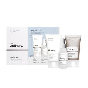 imageThe Acne Set 3Step Skin Regimen with Glucoside Foaming Cleanser Salicylic Acid 2 Solution and Natural Moisturizing Factors  Beta Glucan  Skin Care Set