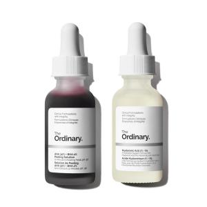 imageThe Ordinary Dull ampamp Dehydrated Skin Duo  Skin Care Bundle Set  AHA 30  BHA 2 Peeling Solution 1 Fl Oz Hyaluronic Acid 2  B5 1 Fl Oz