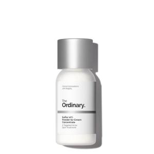 imageThe Ordinary Sulfur 10 PowdertoCream Acne Spot Treatment Concentrate Reduces Pimple Size and Zit Redness 018 Oz