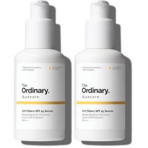 imageThe Ordinary UV Filters SPF 45 Serum Sunscreen for Face Lightweight Hydrating BroadSpectrum Sunscreen UVAUVB Protection NonComedogenic No White Cast 2 Fl Oz2 Fl Oz Pack of 2